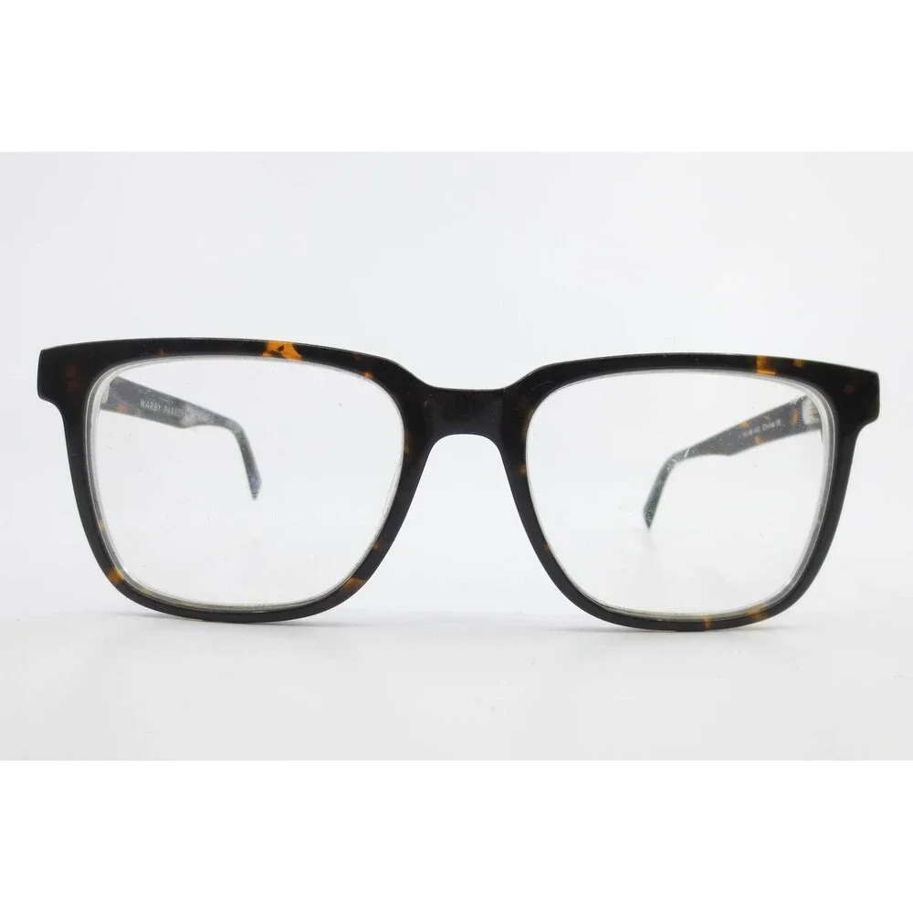 Warby Parker Chamberlain 200 Tortoise Square Eyeglasses Frames 50-18-140